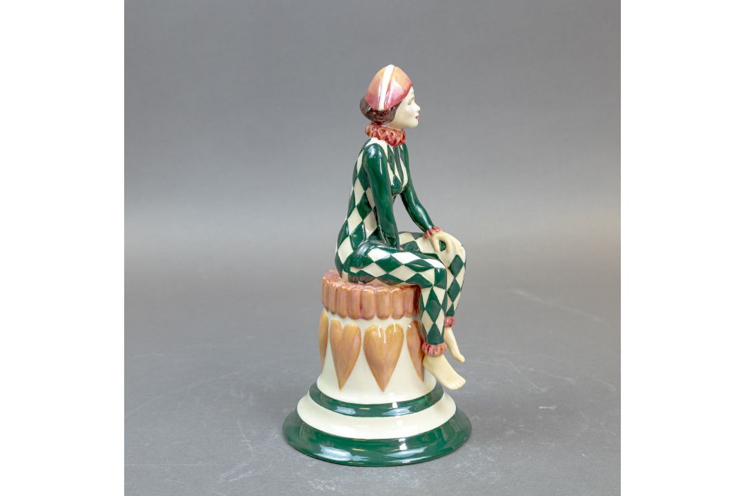 Kevin Francis Harlequin modelled by John Michael to his own design, limited edition 80/500. Signed. - Image 4 of 6