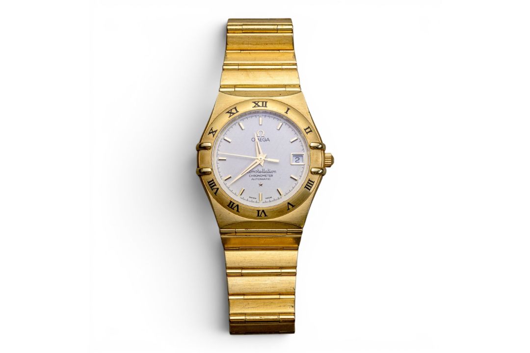18ct gold Omega Constellation Chronometer automatic wristwatch with 18ct bracelet, d.3.75cm incl. - Image 8 of 14
