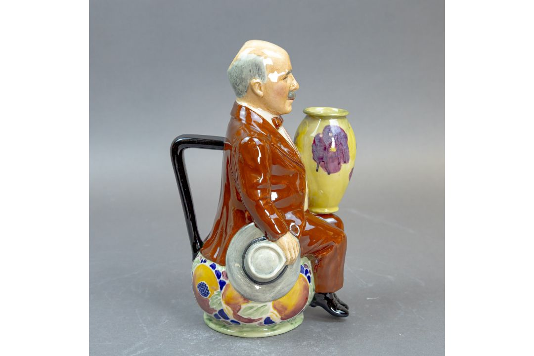 Kevin Francis, impressive William Moorcroft Toby Jug, limited edition 59/350. Modelled & signed by - Image 5 of 6