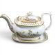 Late 18th/early 19th century porcelain teapots, of various body shapes, matching lids and five - Image 1 of 7