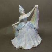 Coalport figurine 'Rain' from The Millennium Ball Collection, modelled by Jack Glynn, limited