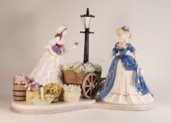 This auction includes part of a single-owner collection of Coalport figurines, which will be