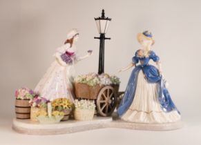 This auction includes part of a single-owner collection of Coalport figurines, which will be