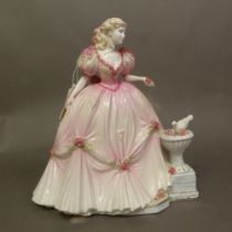 Coalport 'English Rose Collection 1994' figure limited edition No. 81 of 1000.