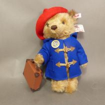 Boxed Steiff Paddington Bear - 60th Anniversary, no 972, with CoA, height 28cm.