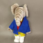 Boxed Steiff Rupert Classic Edward Trunk, no 01005, with CoA, height 28cm.