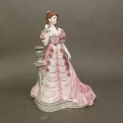 Coalport 'English Rose Collection 1998' figure Pretty Jessica limited edition No. 8 of 1000.