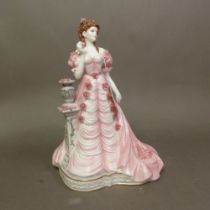Coalport 'English Rose Collection 1998' figure Pretty Jessica limited edition No. 8 of 1000.