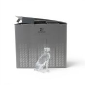 Swarovski Crystal Sitting Cheetah (183225) retired 1995 designed by Michael Stamey a member of