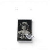 Swarovski crystal Picture Frame with butterfly (211742) retired 2002 designed by Claudia