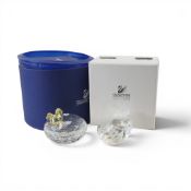 Swarovski Crystal Selection to include:- Sweet Heart Crystal Heart (210035) faceted clear crystal