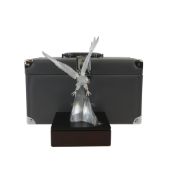 Swarovski Crystal 'The Eagle and the Rock' (184872) retired 1995 designed by Adi Stocker presented