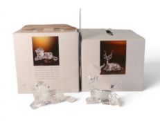 Swarovski 1994 'Inspiration Africa'- The Kudu (175703) retired 1994 with amber/black eyes and