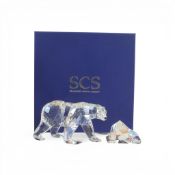 Swarovski Crystal Siku The Polar Bear (1053154) retired 2011 designed by Anton Hirzinger presented