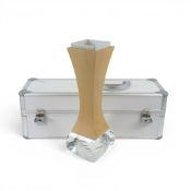 Daniel Swarovski Pagola Vase designed by Darko Mladenovic presented with a mix of organic