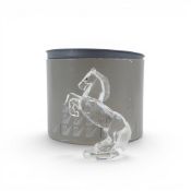 Swarovski Crystal White Stallion (174958) retired 2005 designed by Martin Zedron presented in a