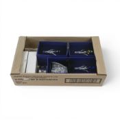 Swarovski Renewal Gifts to include:- Blue Tulip (606546) retired 2002, Red Tulip (626481) retired
