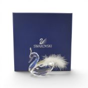 Swarovski Winter Swan (1054571) retired 2011 designed by Keiko Arai The swan is created in Crystal