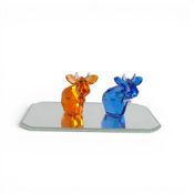 Swarovski Lovlot Mo's Limited Editions 2015 to include:- Deep Orange Mini Mo (5125932) together with