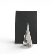 Swarovski 'Solifor Crystal Bud Vase (168000) retired 2003 designed by Joel Desgrippes featuring a