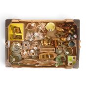 A large collection of Wade Whimsies including dogs, horses etc, together with Wade Fifi poodle
