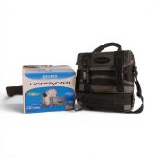 Sony Handycam DCR-HC19E mini digital video cassette, with cables, batteries, camera bag and original
