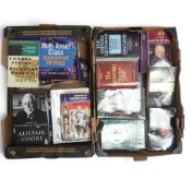 A large quantity of various books to include autobiographies from Winston Churchill, war books,
