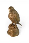 A Brass model of an Eagle , height 26.5cm