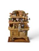 Royal Doulton Classic Walt Disney Pinocchio Collection. Geppetto's Toy Creations. 'Geppetto's Toy