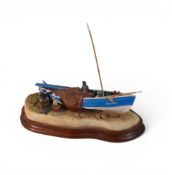 A Border Fine Arts limited edition model, 'The Bonny Fisher lad', made in an edition of 500, with