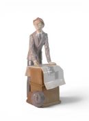 A Lladro figure ' The Architect' model 5214, height 30cm, minor fault to one hand.