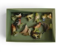 A group of Ten Beswick Birds to include Whitethroat 2106, Goldfinch 2273, Nuthatch 2413, Robin
