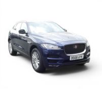Jaguar F Pace Portfolio AWD D Auto, Diesel, 2L, Dark Blue, MOT expired. 2 Sets of Keys. Mileage 33,
