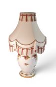 Royal Albert 'Country Roses' Table Lamp complete with Shade (not tested) Base Height:-30cm
