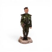 Michael Sutty Limited Edition Figure of a Military Bandsman - 6th Gurkha Rifles.