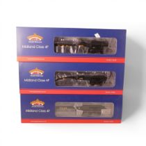 Bachmann OO gauge locomotives to include 31-880 Class 4F 0-6-0 3851 LMS black, 31-882 0-6-0 Class 4F