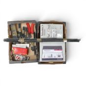 A collection of OO gauge accessories to railtrack, points, R951 Slave Control Unit and R950 Master
