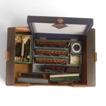 Trix Twin Railway Bassett-Lowe scale models, LMS Princess Royal class locomotive, coaches and