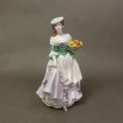 Coalport for Compton & Woodhouse figurine Oranges and Lemons, limited edition from the Cries of