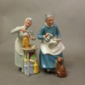 Royal Doulton character figures, A Penny's Worth HN2408 & The Favourite HN2249 (2)
