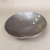 Coach House Forge large iron bowl with aluminium rivets, hand forged, diameter 21cm.