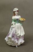 Coalport for Compton & Woodhouse figurine Oranges and Lemons, limited edition from the Cries of