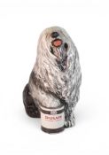 Beswick Fireside Old English Sheepdog Advertising Dulux Paint Pot. Model 1990. Height 31cm.