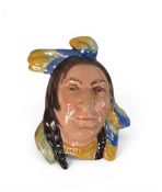 Beswick Indian Wall Plaque. Model 282. Height 19cm