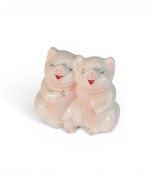 Beswick Laughing Pigs. Model 2103. Height 7cm