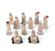 Beswick Little Loveable Clowns in Gloss including 