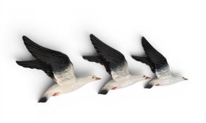 Beswick Seagull Wall Plaques. Model 922-1, 922-2 & 922-3. (3)