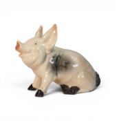Beswick Pig in Unusual Colourway. Model 832. Height 9.5cm