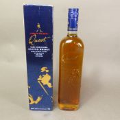 A bottle of Johnnie Walker Quest cask conditioned Scotch Whisky 40%vol, 75cl, in original box.
