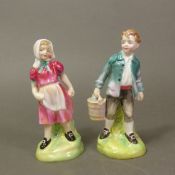 Royal Doulton figurines Jack HN2060 and Jill HN2061 (2).